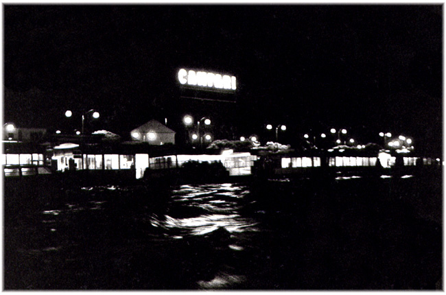 Campari venice bw italy
